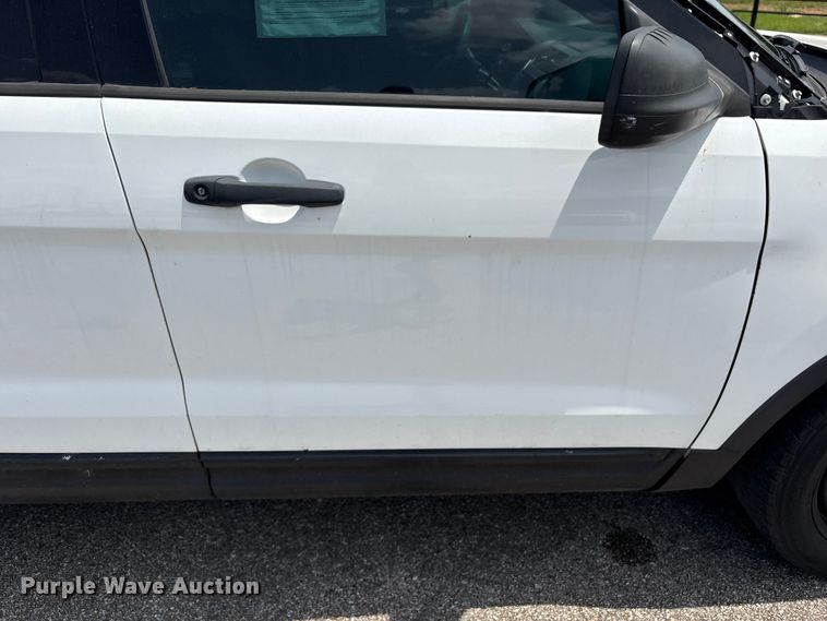 image for item EU0772 2015 Ford Explorer Police Interceptor SUV