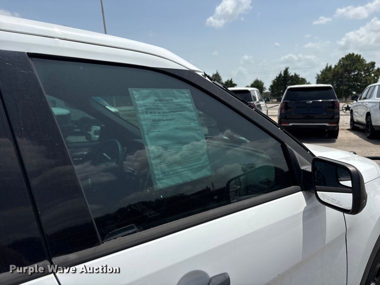 image for item EU0772 2015 Ford Explorer Police Interceptor SUV