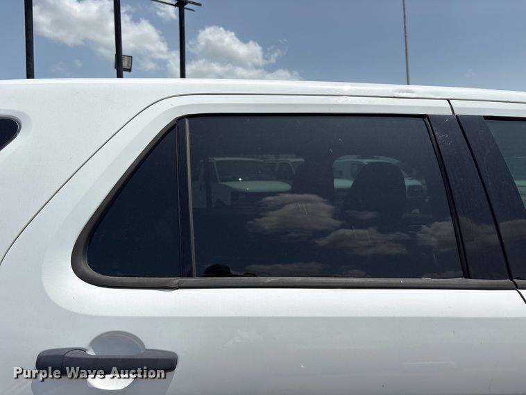 image for item EU0772 2015 Ford Explorer Police Interceptor SUV