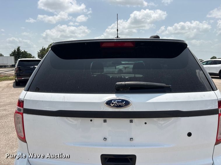 image for item EU0772 2015 Ford Explorer Police Interceptor SUV