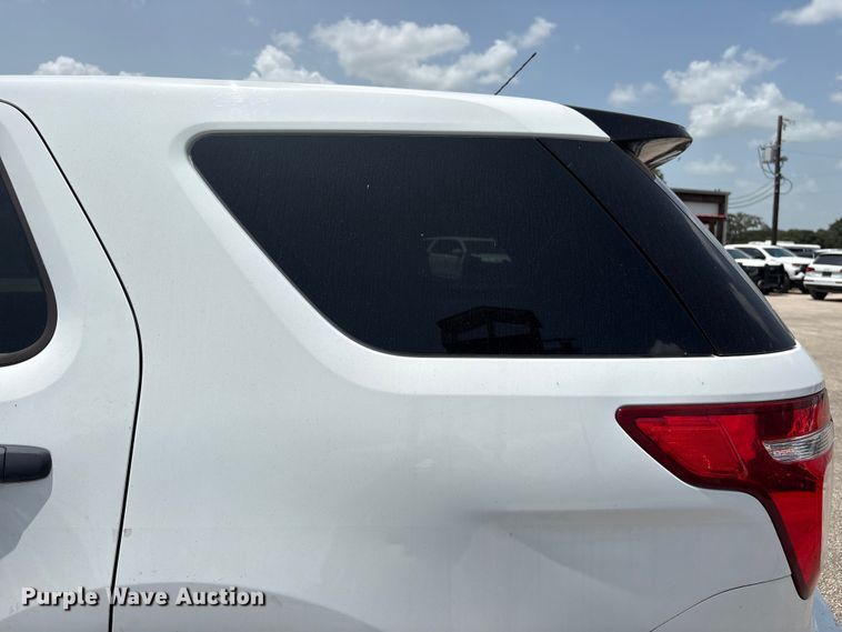 image for item EU0772 2015 Ford Explorer Police Interceptor SUV