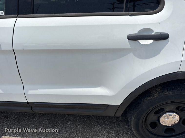 image for item EU0772 2015 Ford Explorer Police Interceptor SUV