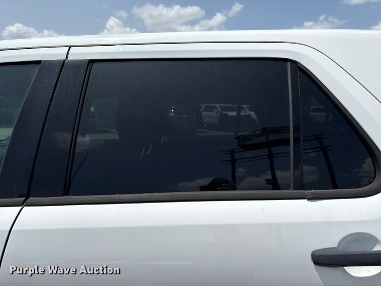 image for item EU0772 2015 Ford Explorer Police Interceptor SUV