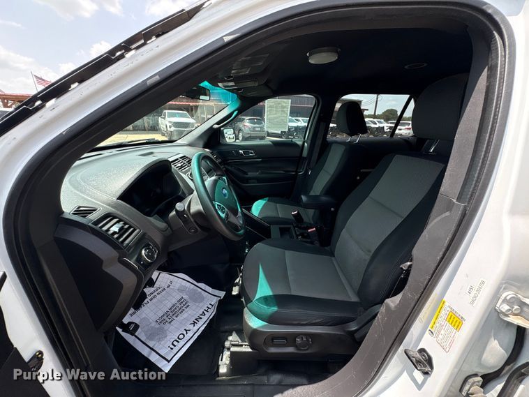 image for item EU0772 2015 Ford Explorer Police Interceptor SUV