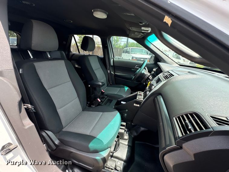 image for item EU0772 2015 Ford Explorer Police Interceptor SUV