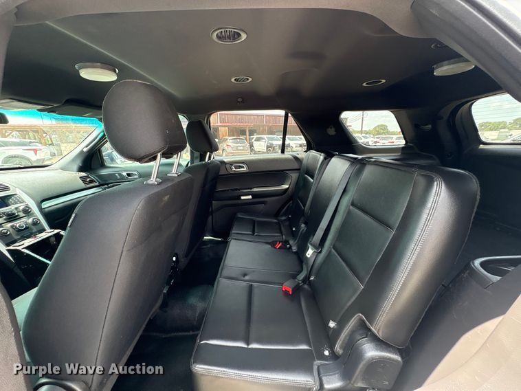 image for item EU0772 2015 Ford Explorer Police Interceptor SUV