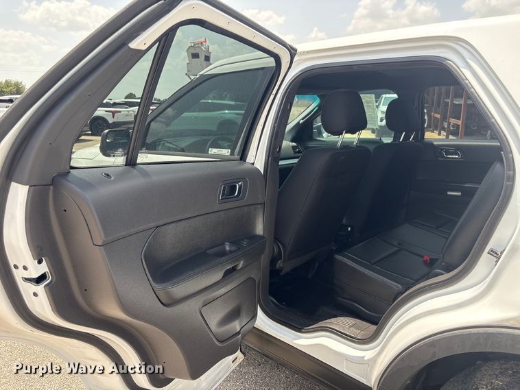 image for item EU0772 2015 Ford Explorer Police Interceptor SUV