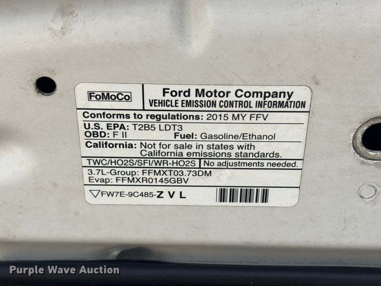 image for item EU0772 2015 Ford Explorer Police Interceptor SUV