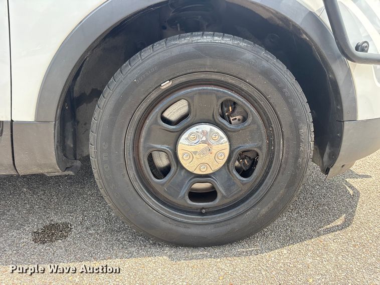 image for item EU0772 2015 Ford Explorer Police Interceptor SUV