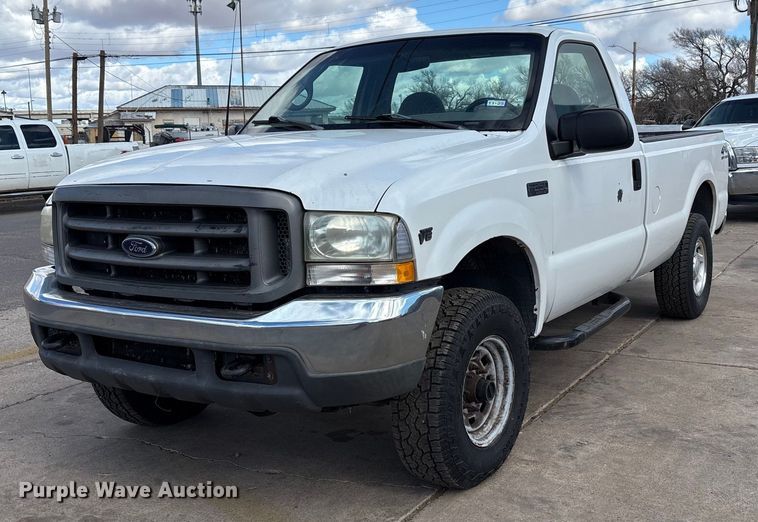 2002 Ford F250 Super Duty pickup truck