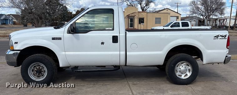 image for item EU4845 2002 Ford F250 Super Duty pickup truck