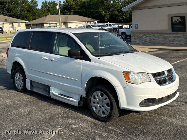 image for item EV6079 2015 Dodge Grand Caravan handicap accessible van