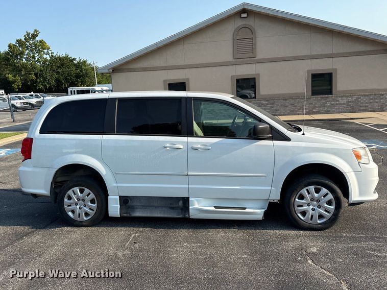 image for item EV6079 2015 Dodge Grand Caravan handicap accessible van