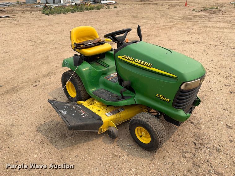 image for item EW2154 John Deere LT166 lawn mower