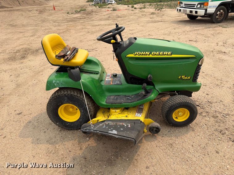 image for item EW2154 John Deere LT166 lawn mower