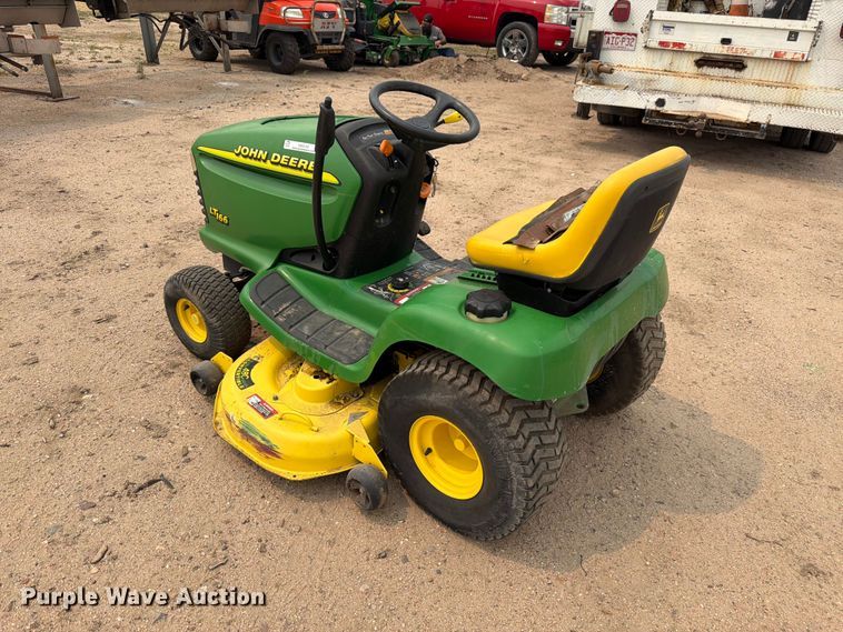 image for item EW2154 John Deere LT166 lawn mower
