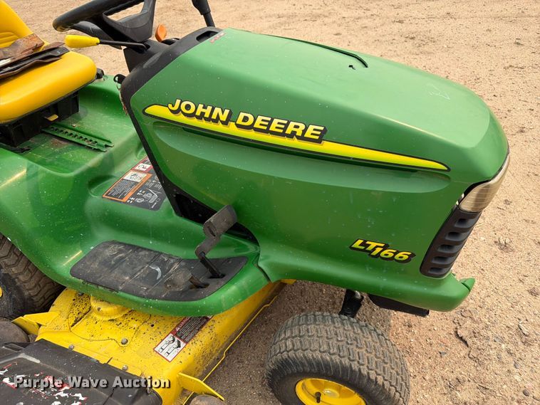 image for item EW2154 John Deere LT166 lawn mower