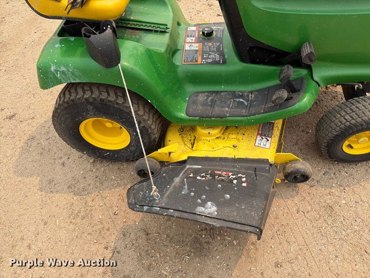 image for item EW2154 John Deere LT166 lawn mower