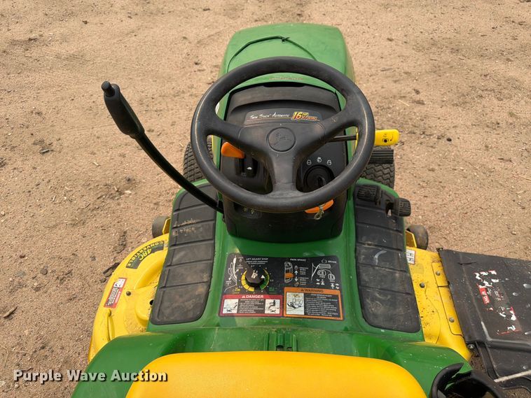 image for item EW2154 John Deere LT166 lawn mower