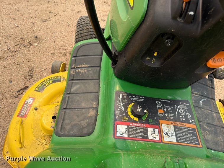 image for item EW2154 John Deere LT166 lawn mower