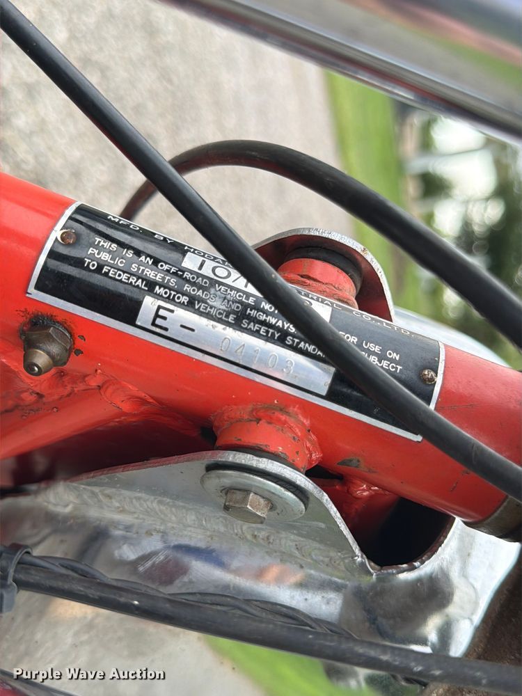 image for item EW5006 1973 Hodaka dirt bike