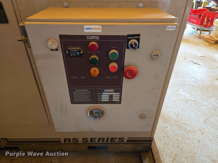 image for item EW8596 Curtis R/S50B A/EB160 air compressor