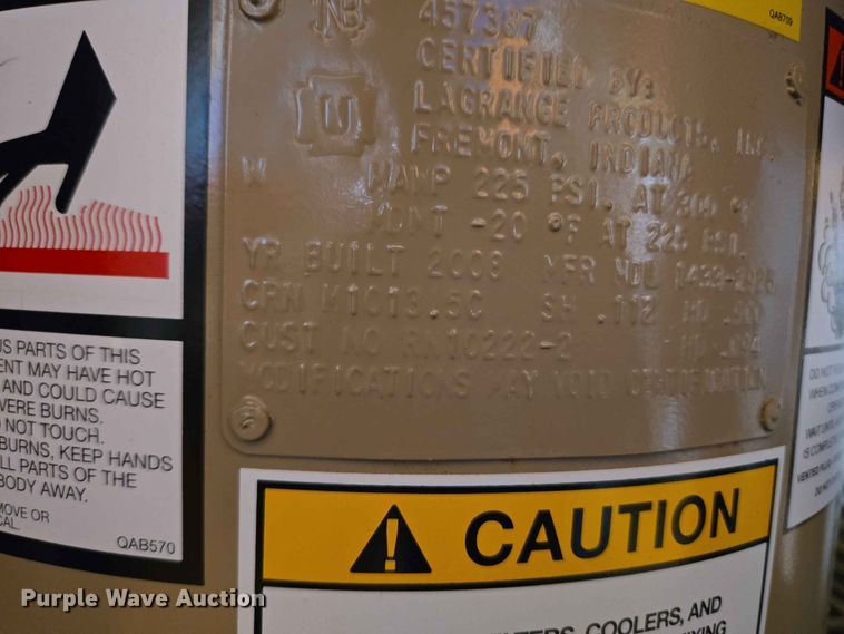 image for item EW8596 Curtis R/S50B A/EB160 air compressor