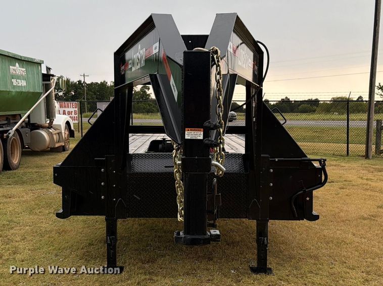 image for item EW8637 2024 Rawmaxx TT-40-212KHYD tilt deck equipment trailer