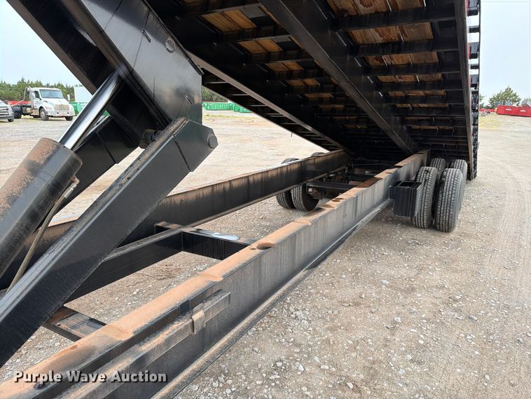 image for item EW8637 2024 Rawmaxx TT-40-212KHYD tilt deck equipment trailer