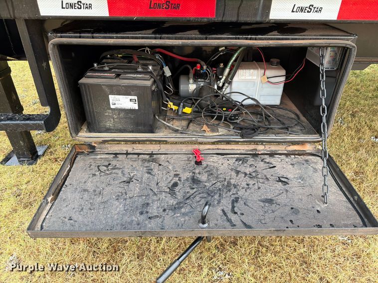 image for item EW8637 2024 Rawmaxx TT-40-212KHYD tilt deck equipment trailer