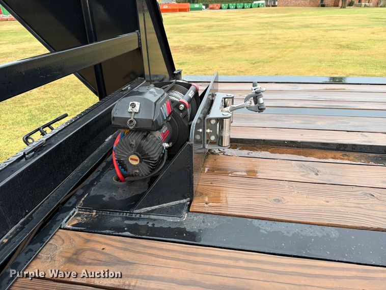 image for item EW8637 2024 Rawmaxx TT-40-212KHYD tilt deck equipment trailer