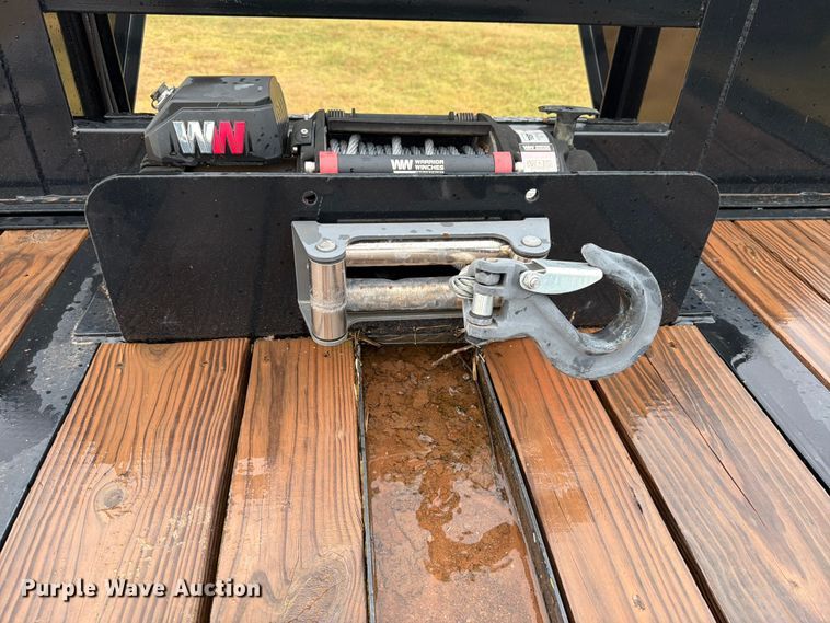 image for item EW8637 2024 Rawmaxx TT-40-212KHYD tilt deck equipment trailer