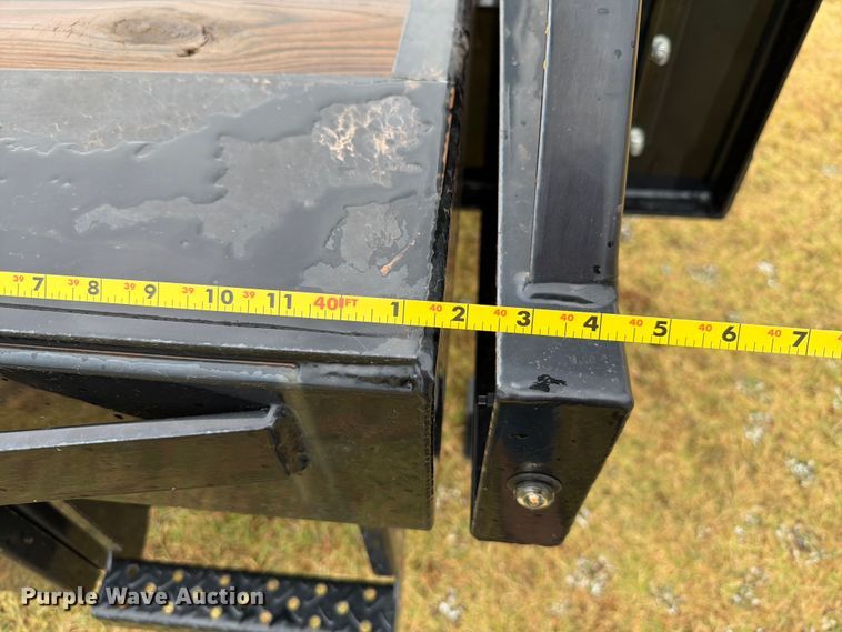 image for item EW8637 2024 Rawmaxx TT-40-212KHYD tilt deck equipment trailer