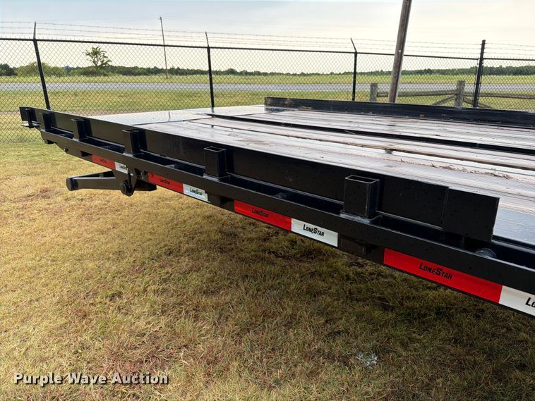 image for item EW8637 2024 Rawmaxx TT-40-212KHYD tilt deck equipment trailer