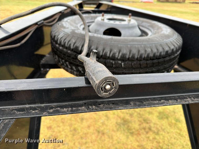 image for item EW8637 2024 Rawmaxx TT-40-212KHYD tilt deck equipment trailer