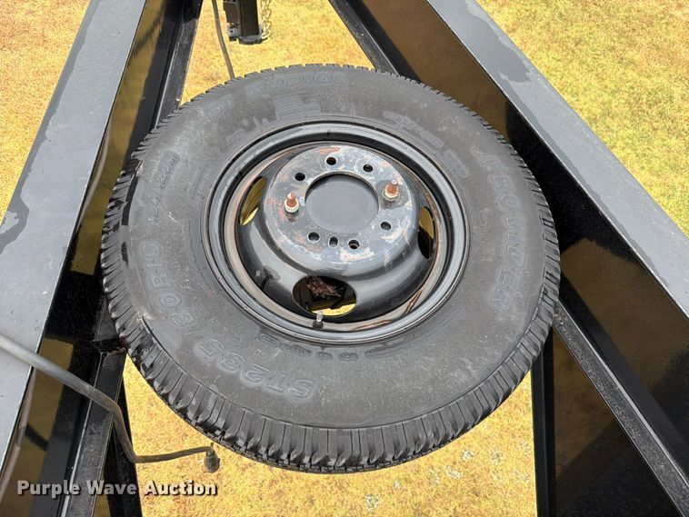image for item EW8637 2024 Rawmaxx TT-40-212KHYD tilt deck equipment trailer