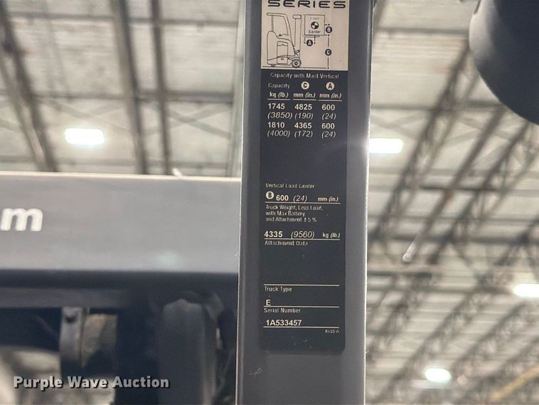 image for item EX0505 2018 Crown RC5545-40 forklift