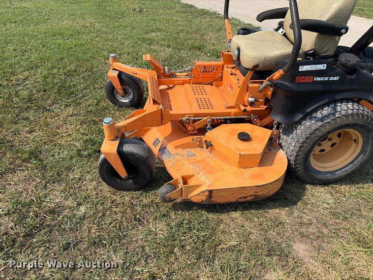 image for item EX2152 Scag Tiger Cat ZTR lawn mower