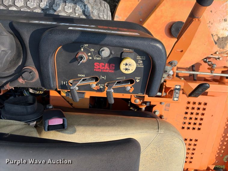 image for item EX2152 Scag Tiger Cat ZTR lawn mower