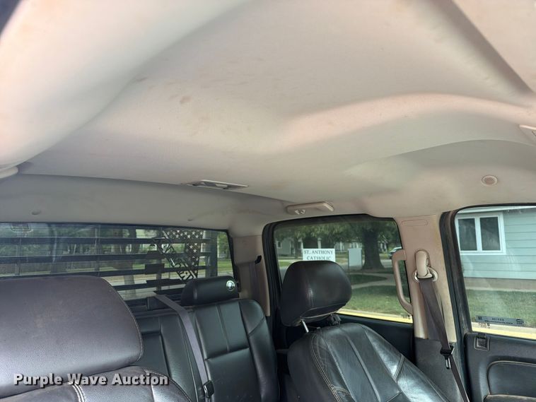 image for item EX4104 2011 Chevrolet Silverado 2500HD Crew Cab flatbed pickup truck