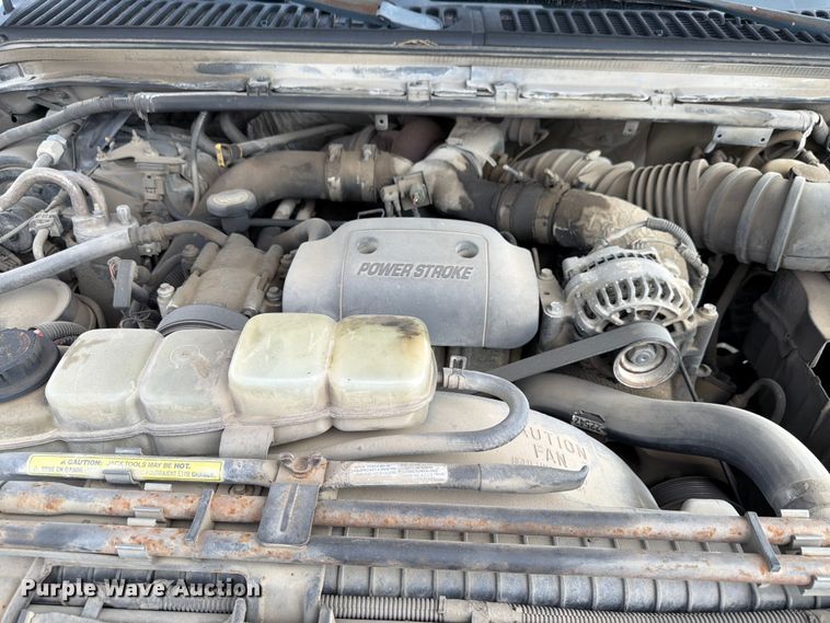 image for item EX4547 2000 Ford F350 Super Duty utility bed pickup truck