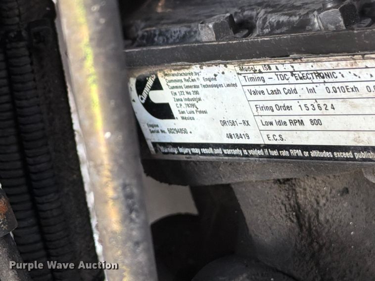 image for item FB4998 2001 Freightliner MT55 delivery truck