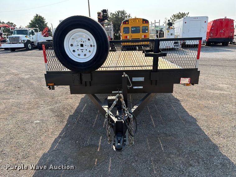 image for item FB5004 2014 Currahee E824D equipment trailer