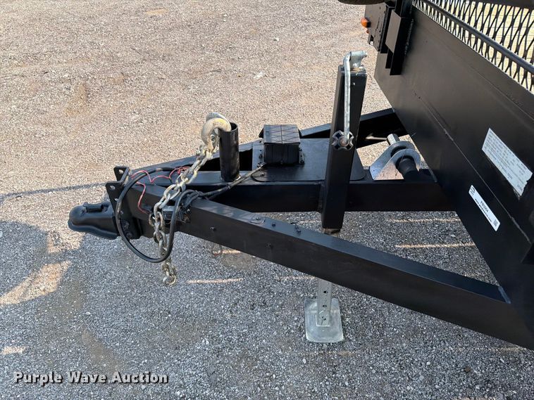 image for item FB5004 2014 Currahee E824D equipment trailer