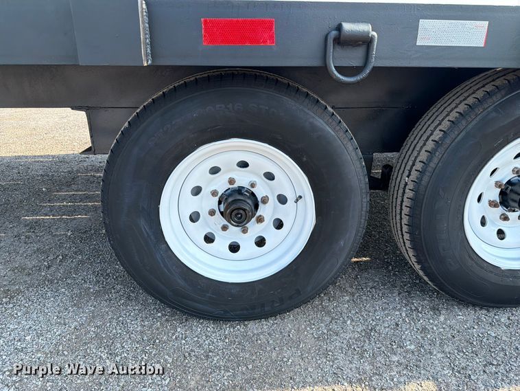 image for item FB5004 2014 Currahee E824D equipment trailer