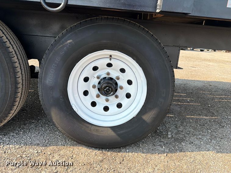 image for item FB5004 2014 Currahee E824D equipment trailer