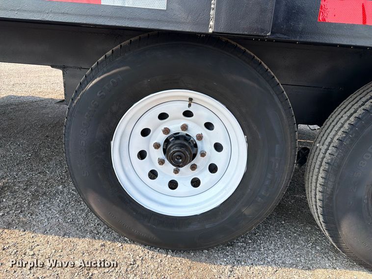 image for item FB5004 2014 Currahee E824D equipment trailer