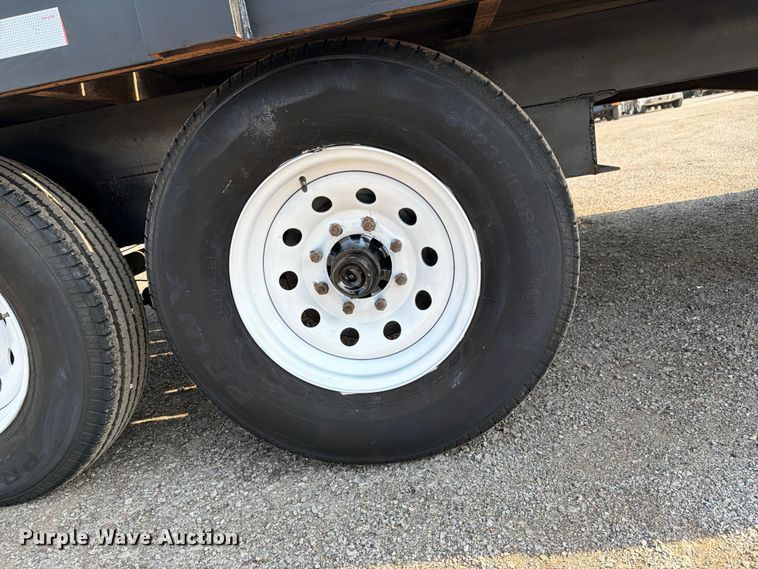 image for item FB5004 2014 Currahee E824D equipment trailer