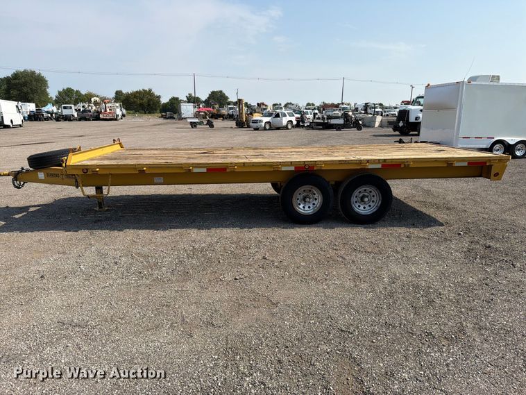 image for item FB5006 2005 Diamond T Trailer 9320 Dockover flatbed trailer