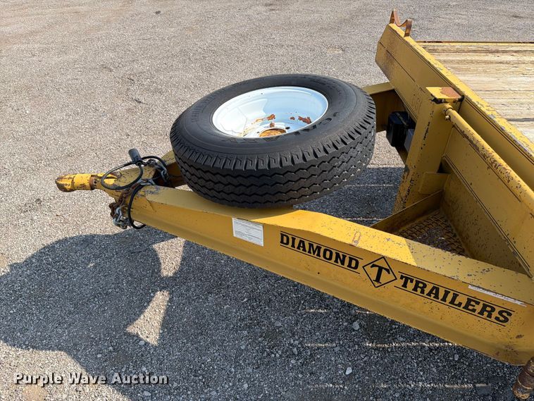 image for item FB5006 2005 Diamond T Trailer 9320 Dockover flatbed trailer